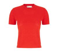 Tory Burch - Polo Classique pour Homme - Femme - Tops - Rouge - Taille: 40 FR