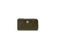 TORY BURCH Porte-cartes CHARLIE olive
