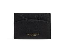 Tory Burch - Porte-cartes en cuir - Femme - Accessoires - Noir - Taille: ONE Size