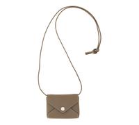 Tory Burch - Porte-cartes Tour de Cou - Femme - Accessoires - Brun - Taille: ONE Size