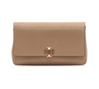 Tory Burch - Portefeuille à chaîne - Femme - Sacs - Beige - Taille: ONE Size