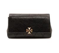 Tory Burch - Portefeuille à chaîne - Femme - Sacs - Noir - Taille: ONE Size