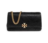 Tory Burch - Portefeuille Charlie à chaîne - Femme - Accessoires - Noir - Taille: ONE Size