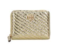Tory Burch - Portefeuille Chevron avec Logo - Femme - Accessoires - Jaune - Taille: ONE Size
