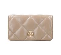 Tory Burch - Portefeuille matelassé en cuir - Femme - Accessoires - Beige - Taille: ONE Size