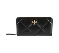 Tory Burch - Portefeuille Matelassé Losanges - Femme - Accessoires - Noir - Taille: ONE Size