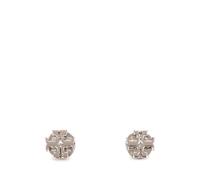 Tory Burch - Portefeuilles et Boucles d'Oreilles Élégants - Femme - Accessoires - Gris - Taille: ONE Size