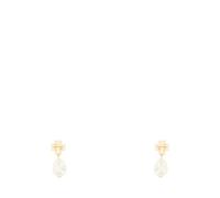Tory Burch - Portefeuilles et Boucles d'Oreilles Élégants - Femme - Accessoires - Jaune - Taille: ONE Size