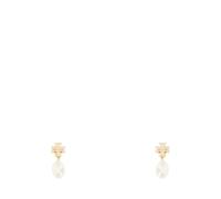 Tory Burch - Portefeuilles et Boucles d'Oreilles Élégants - Femme - Accessoires - Jaune - Taille: ONE Size
