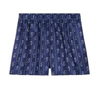 Tory Burch - Printed Camp Short - Femme - Shorts - Bleu - Taille: 38 FR