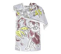 Tory Burch - Printed Silk Cape Top - Femme - Blouses et Chemises - Multicolore - Taille: 34 FR