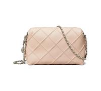 Tory Burch - Quilted Leather Camera Bag - Femme - Sacs - Rose - Taille: ONE Size