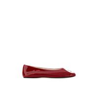 Tory Burch - Reva Ballet - Femme - Chaussures - Rouge - Taille: 38 1/2 EU