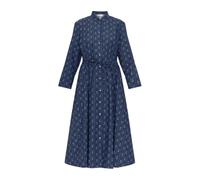 Tory Burch - Robe-chemise en coton - Femme - Robes - Bleu - Taille: 38 FR