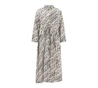 Tory Burch - Robe Chemise en Soie Noire à Manches 3/4 - Femme - Robes - Noir - Taille: 36 FR