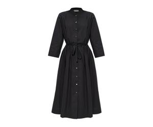 Tory Burch - Robe en coton à coupe ample - Femme - Robes - Noir - Taille: 36 FR