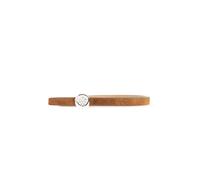 Tory Burch - Romy Ceinture Réversible en Daim - Femme - Accessoires - Brun - Taille: S