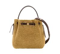 Tory Burch - Romy Sac Seau en Paille - Femme - Sacs - Beige - Taille: ONE Size