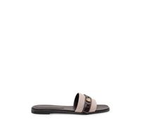 Tory Burch - Romy Slide - Femme - Chaussures - Beige - Taille: 36 EU