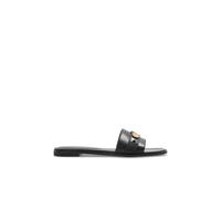 Tory Burch - Romy Slide - Femme - Chaussures - Noir - Taille: 36 EU