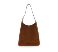 Tory Burch - Romy Suede Hobo Bag - Femme - Sacs - Brun - Taille: ONE Size