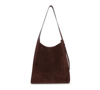 Tory Burch - Romy Suede Hobo Bag - Femme - Sacs - Brun - Taille: ONE Size