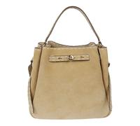 Tory Burch - Romy Suede Pick Stitch Bucket Bag - Femme - Sacs - Jaune - Taille: ONE Size