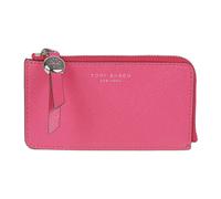 Tory Burch - Romy Zip-Around Card Holder - Femme - Accessoires - Rose - Taille: ONE Size