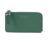 Tory Burch - Romy Zip-Around Card Holder - Femme - Accessoires - Vert - Taille: ONE Size