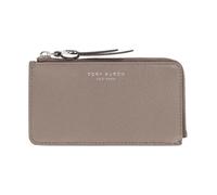 Tory Burch - Romy Zip Card Case - Femme - Accessoires - Beige - Taille: ONE Size
