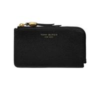 Tory Burch - Romy Zip Card Case - Femme - Accessoires - Noir - Taille: ONE Size