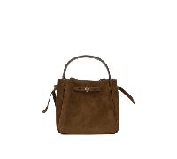 Tory burch sac à main femme marron en cuir suédé - UNI