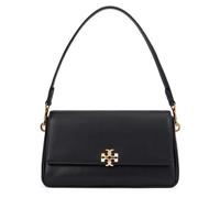 Tory Burch - Sac bandoulière en cuir Charlie Petit Modèle - Femme - Sacs - Noir - Taille: ONE Size