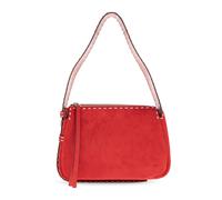 Tory Burch - Sac bandoulière Romy Pick Stitch Small - Femme - Sacs - Rouge - Taille: ONE Size