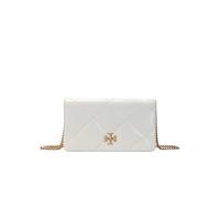 TORY BURCH Sac en cuir - Mini sac KIRA DIAMOND crème