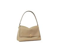 TORY BURCH Sac en cuir - Sac bandoulière CHARLIE Large beige