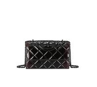 TORY BURCH Sac en cuir - Sac bandoulière FLEMING Small marron
