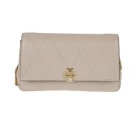 Tory Burch - Sac porté épaule Charlie - Femme - Sacs - Gris - Taille: ONE Size