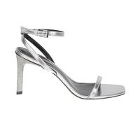Tory Burch - Sandale à talon Pavé - Femme - Chaussures - Gris - Taille: 39 EU
