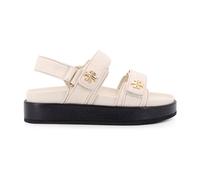 Tory Burch - Sandale Plate - Femme - Chaussures - Beige - Taille: 35 1/2 EU