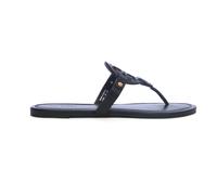 Tory Burch, Femme, Chaussures, Noir, Taille: 36 EU Sandales élégantes en cuir noir