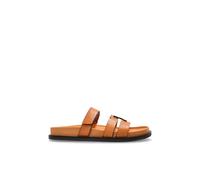 Tory Burch - Sandales Ines en Cuir - Femme - Chaussures - Brun - Taille: 36 EU