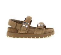 Tory Burch - Sandales Mellow en daim - Femme - Chaussures - Beige - Taille: 38 1/2 EU