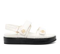 Tory Burch, Femme, Chaussures, Blanc, Taille: 40 1/2 EU Sandales Sport Kira