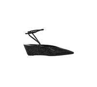 TORY BURCH Sandalette PAVE WEDGE noir | 38 1/2