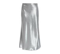 Tory Burch - Satin Skirt - Femme - Jupes - Gris - Taille: 38 FR