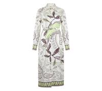 Tory Burch - Silk Midi Dress - Femme - Robes - Multicolore - Taille: 34 FR