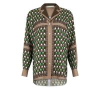 Tory Burch - Silk Top - Femme - Blouses et Chemises - Multicolore - Taille: 38 FR