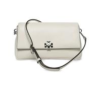 Tory Burch - Small Charlie Shoulder Bag - Femme - Sacs - Blanc - Taille: ONE Size