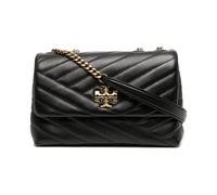 Tory Burch - Small Kira Chevron Shoulder Bag - Femme - Sacs - Noir - Taille: ONE Size